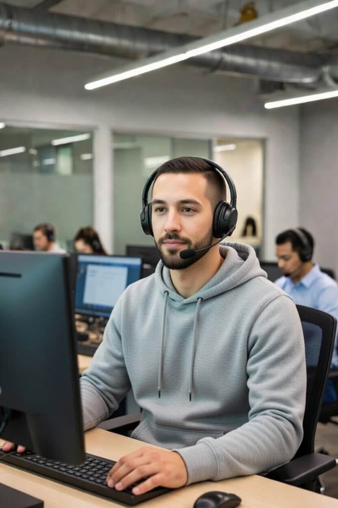 Sales team in a collaborative meeting